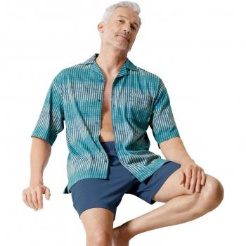 Hajo Shorty Jeans Grün 48-50