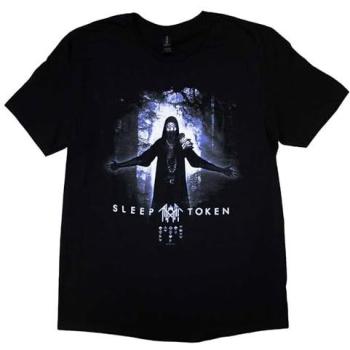 Large Black Vessel Forest Shirt