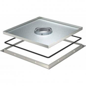 OBO Bettermann RKF3 V3 15 Tubus‑Kassette 383×383×15 mm – Komplett‑Set mit Gehäuse