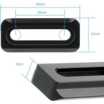FEICHAO Kamera Schienensystem 42mm/48mm/54mm/63mm für Halterung