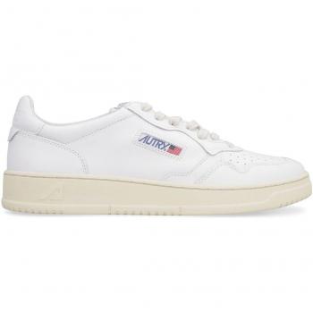 Autry Sneakers Basse in Pelle Bianca