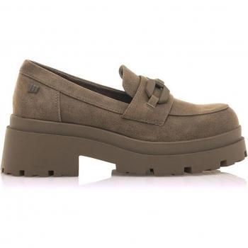 Mocasines de Mujer con Detalle Eslabones Mtng