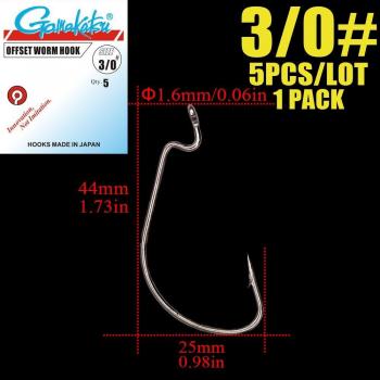 5PCS Soft Lure Fishing Hooks with Lead Jig Heads