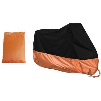 Cubierta de Moto Impermeable, Protección UV y contra Lluvia, Tamaño L-3XL
