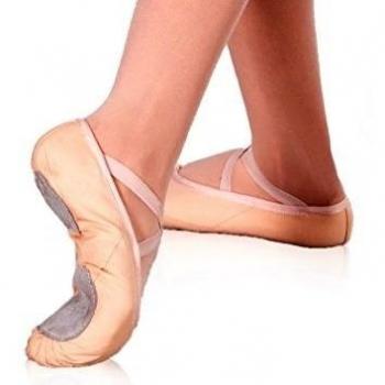 Happy Dance 21 Ballet Shoes para Niñas Salmón Talla 33