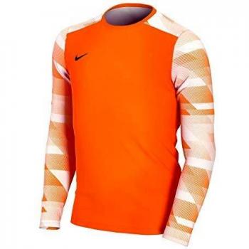 Nike Junior Dri-Fit Park Iv Longsleeve Top, Safety Orange/White/Black, Large