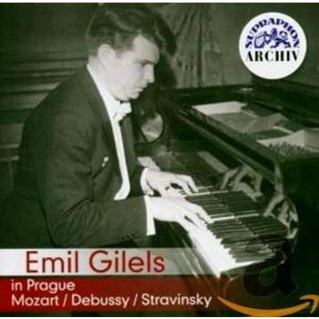 Emil Gilels in Prague