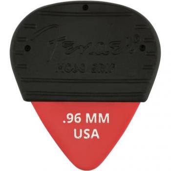 Fender Mojo Grip Guitar Picks 351 Shape, Dura-Tone Delrin, 0.9mm