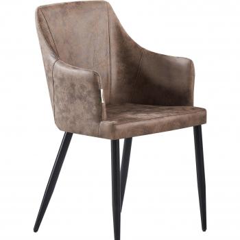 Single Zarah Faux Leather Dining Chair