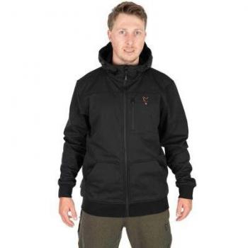 Jacke Fox Collection Softshell Schwarz/Orange XL
