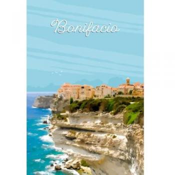 Décor mural BD Bonifacio 65×97 cm – CEANOTHE – Salon, Chambre, Bureau