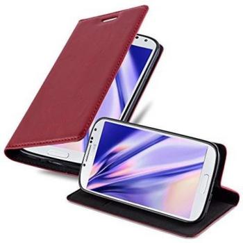 Funda con Tarjetero para Samsung Galaxy S4 Rojo Manzana