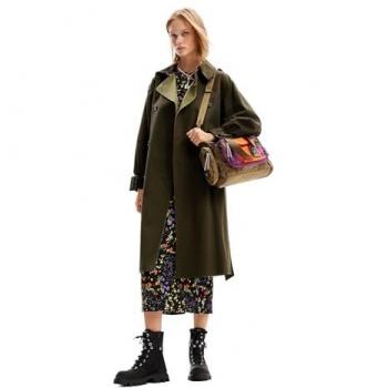 Parka Trek Khaki Desigual XL