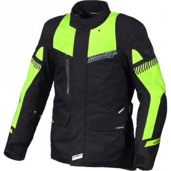 Aspire Giacca Moto Macna Nero-Giallo