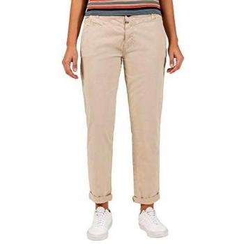 Pantalon Timezone Linariatz Loose, (Linge Beige 2021), W26 (Taille Fabricant: 26) Femme