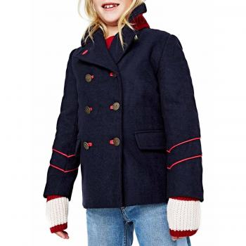 Abrigo Jana JR 12 Azul Pepe Jeans