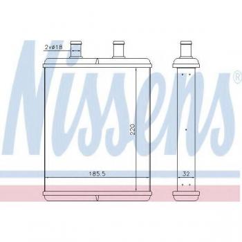 NISSENS 71817 Radiator Heater