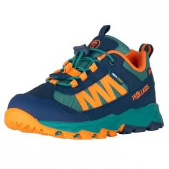 Kinder Wanderschuhe TRONFJELL Hiker Low von TROLLKIDS – Blau