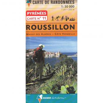 Rando éditions Pyrénées Carte 10 Canigou