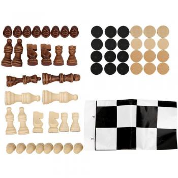 Compact 32‑Piece Family Chess Kit