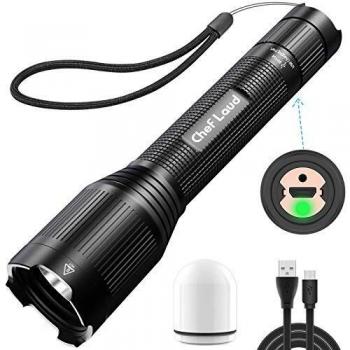 Torcia Ricaricabile Cheflaud 1200 Lumen per Escursioni