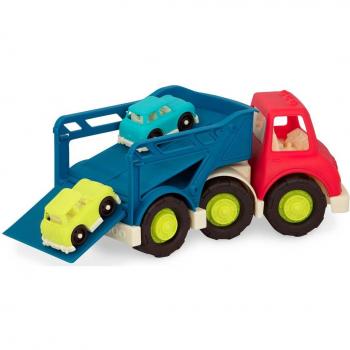 Camión de transporte con 2 coches de B.TOYS