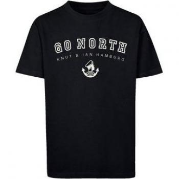 F4NT4STIC Kinder T-Shirt Go North in schwarz
