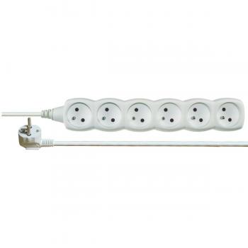Emos Distribuzione Energia 1902060200 Bianco 6 x AC