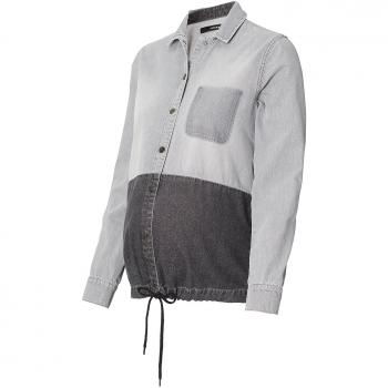Supermom Damenbluse – Umstandsmode aus Denim