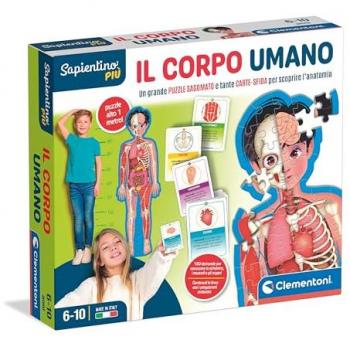 Gioco educativo Clementoni 16471 SAPIENTINO Il Corpo Umano