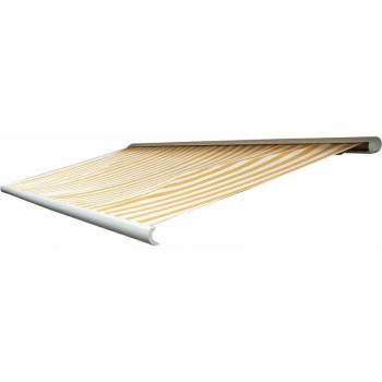 Funda de recambio para toldo 4x3m, color amarillo-blanco