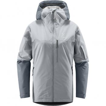 Haglöfs Gondol Isolierte Jacke für Damen hellgrau
