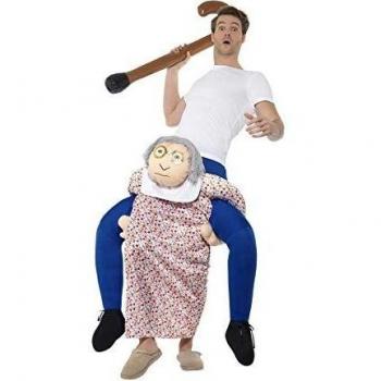 Disfraz de Abuela sobre los hombros para adultos