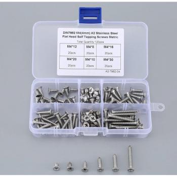 M4 304 Stainless Steel Wood Screw Combination Set