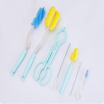 7 Pcs Long Handle Bottle Brush Kit