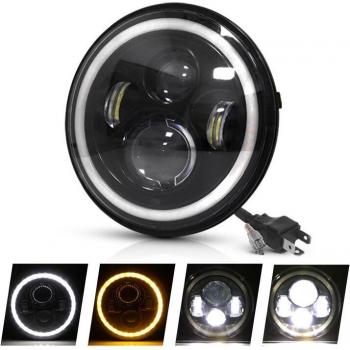 Luces LED Halo 7” Nlpearl: DRL, Señales de Giro, 12V/24V
