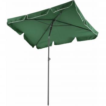 Rettungs-Schirm Tectake® – Grün, 200 cm × 125 cm