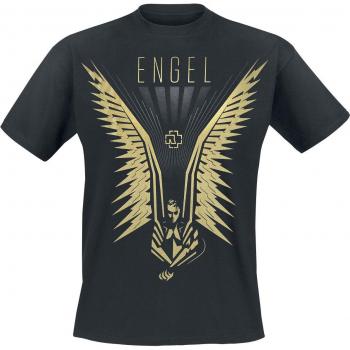 Rammstein Black T-Shirt with Wings Design