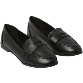 Damen Penny Loafers Lana von Dorothy Perkins in Schwarz