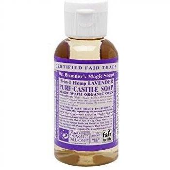 Dr Bronner's Soothing Lavender Organic Bar Soap (2oz/59mL)