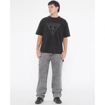 Top uomo Guess M4BI13 K8FQ4 GO VNT TRIANGLE-JTMU JET NERO
