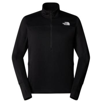 The North Face Winter Warm Pro 1/4 Zip Maillot de Course Hommes – Noir