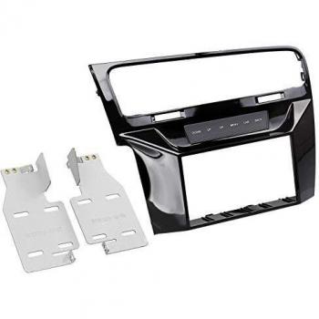 Rouleau 32-1 Façade d'autoradio Double DIN Noir