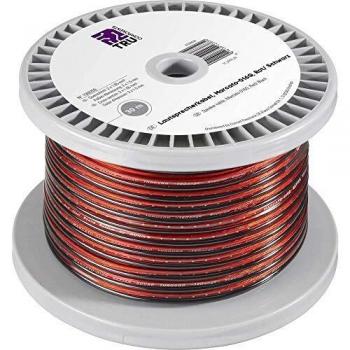 TRU Câble audio haute puissance 30 m 2x1,65 mm² rouge-noir – MARCATO-016G