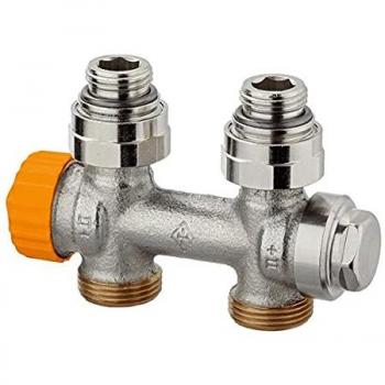 Eclipse Multilux 3865-02.000 Vanne Thermostatique Heimeier Bronze Nickelé 2‑Passage