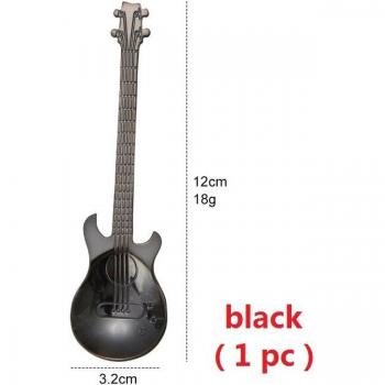Cuchara de té con abridor de guitarra