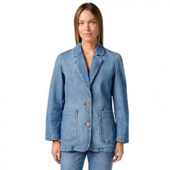 Blazer Jeans Wrangler Baby Blue XS
