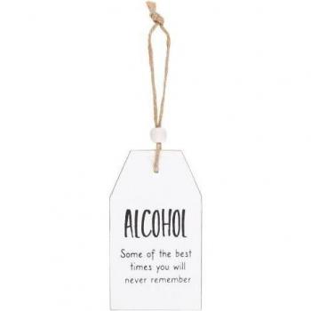 Moment Mystique – Signet d’alcool en noir/blanc