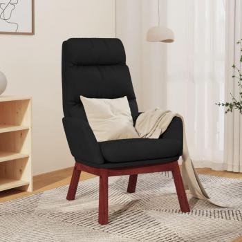 Chaise de salon tissu noir