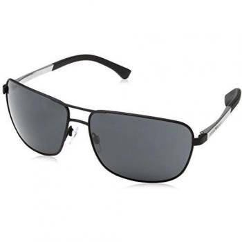 Lunettes de soleil Emporio Armani EA2033 couleur 309487 Homme carré noir